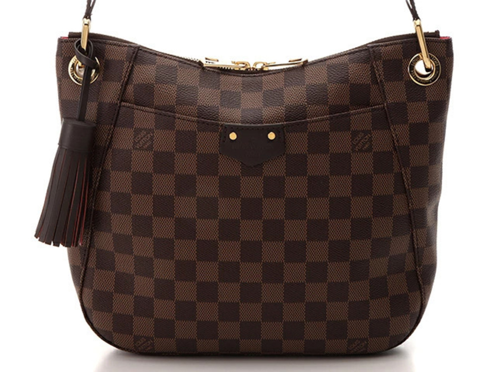 LOUIS VUITTON Southbank Shoulder Bag Damier Ebene Brown